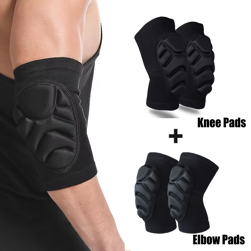 2pc Professional Knee Elbow Pa - Mountain Biking Elbow Pads 评论和价格