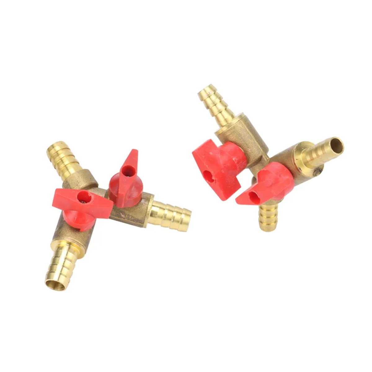 8mm 10mm Barbed 3-Way Brass Ba - Spoke Nipple Brass 评论和价格