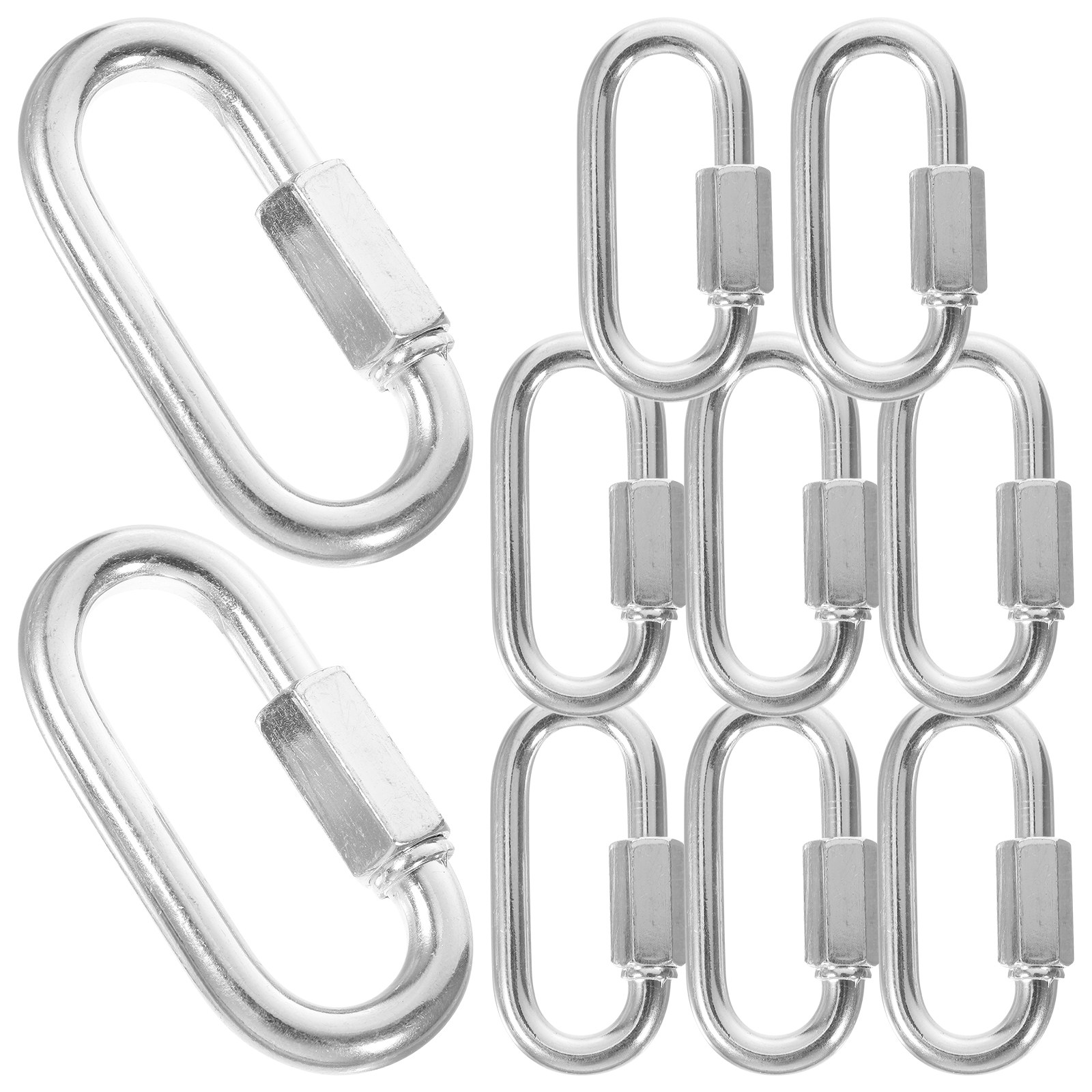 10Pcs Climbing Buckle Heavy Du - Chain Quick Link 评论和价格