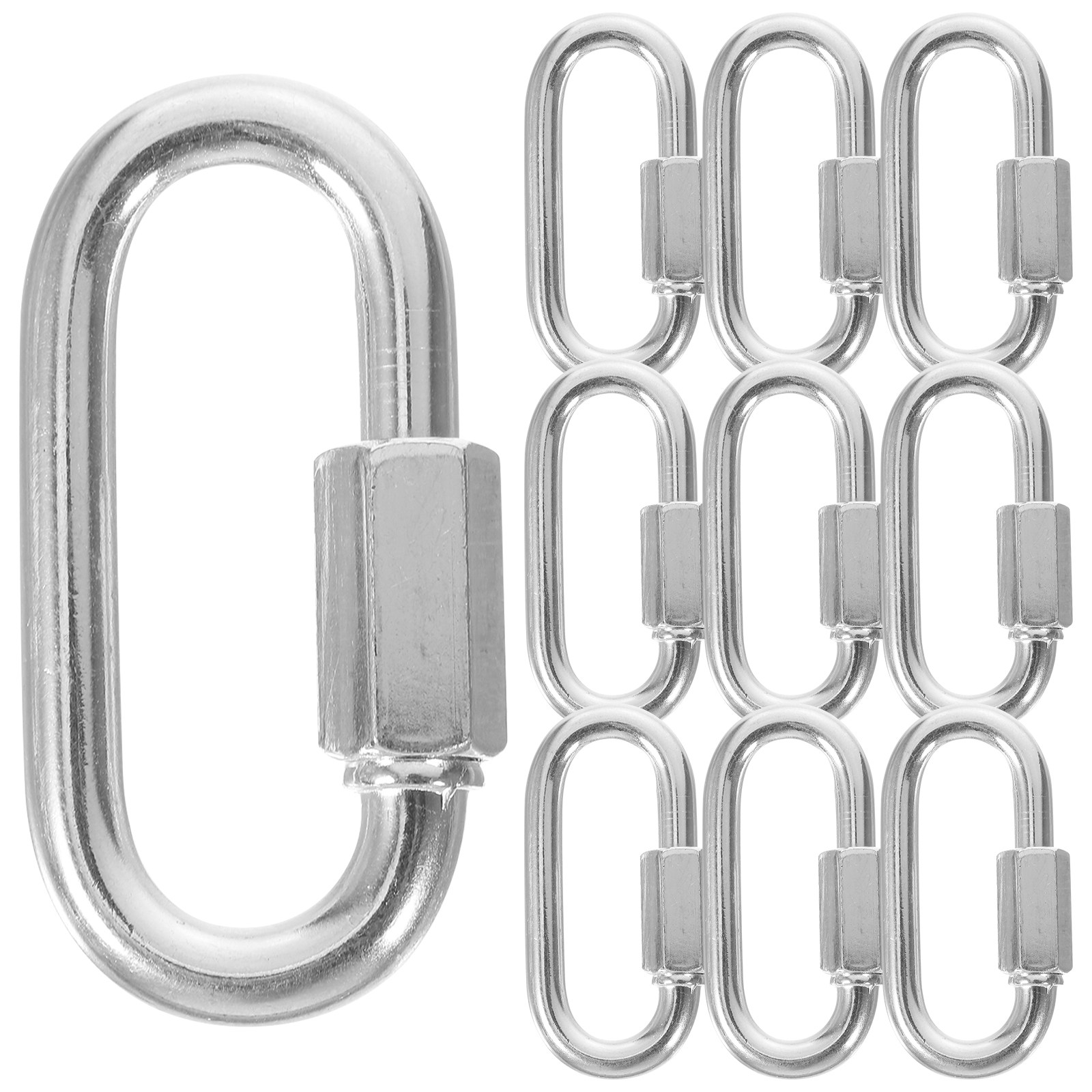 10Pcs Climbing Buckle Heavy Du - Chain Quick Link 评论和价格