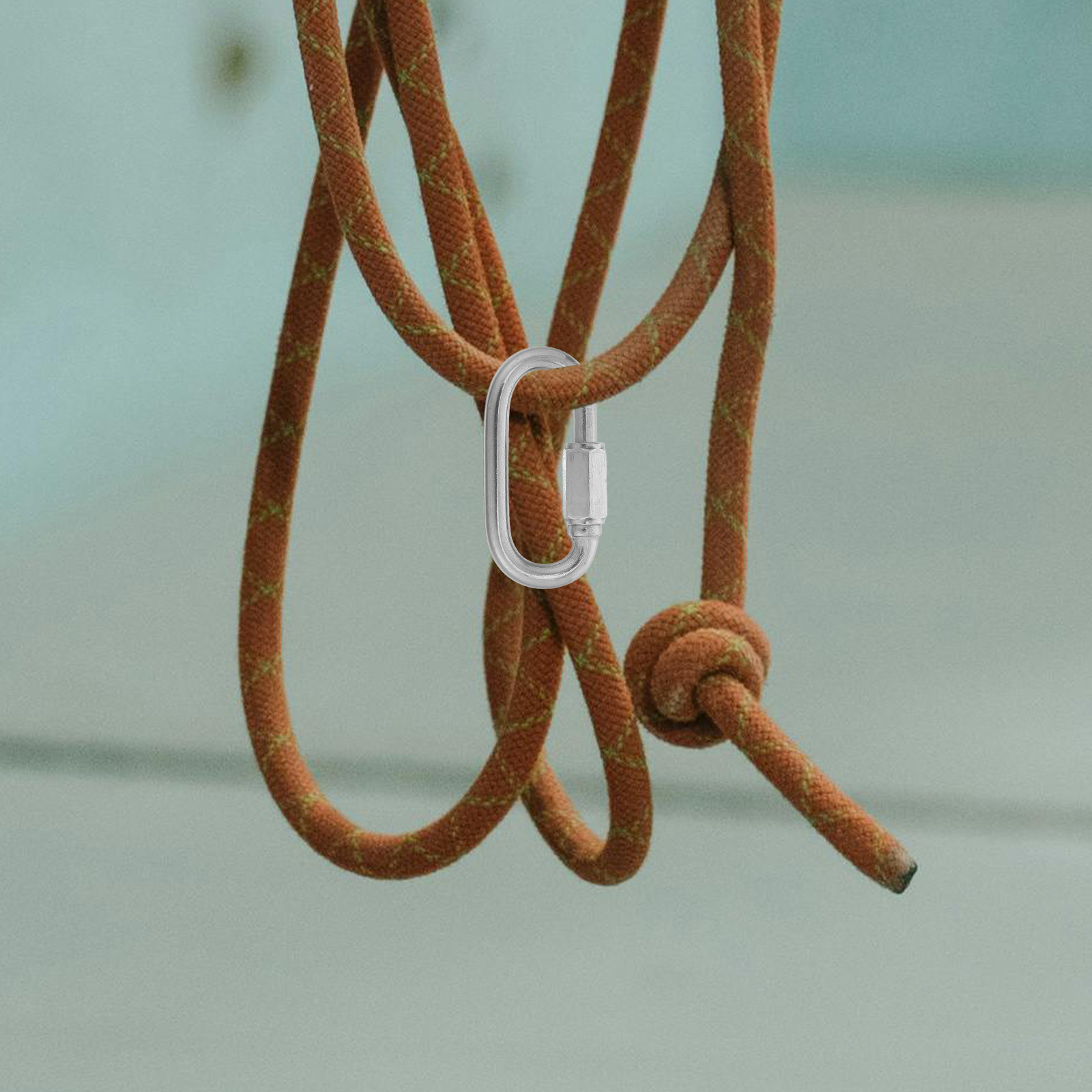 8Pcs Stainless Steel Locking C - Chain Quick Link 评论和价格